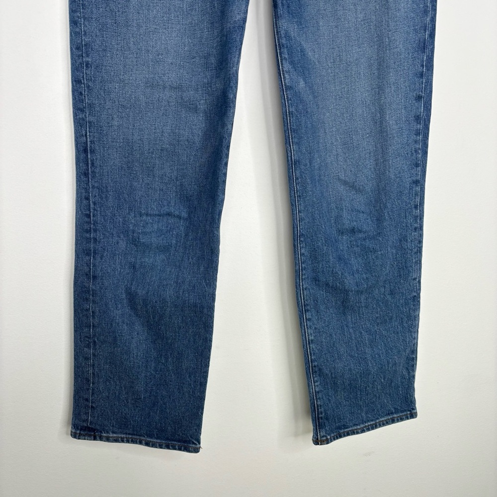Madewell Straight Leg Jeans in Medium Blue - Picture 6 of 14